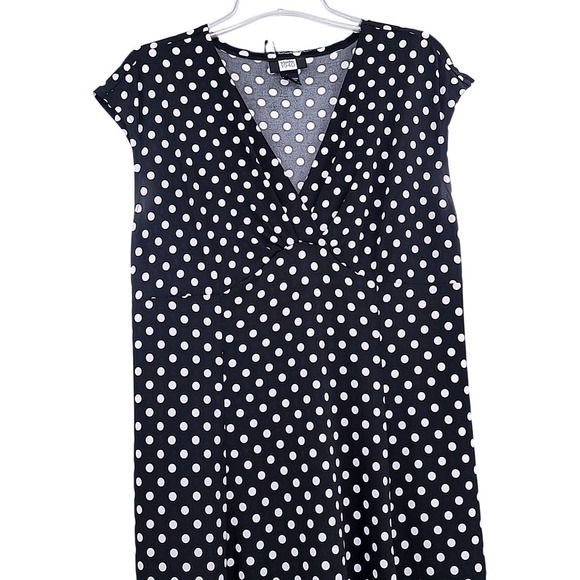 Vintage Studio 1940 Women's‎ L Polka Dot Maxi Dress Retro 50's Office Preppy Y2K - Picture 5 of 9